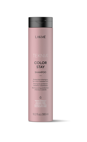 Лакме Бессульфатный шампунь для защиты цвета окрашенных волос Color stay shampoo, 300 мл (Lakme, Teknia, Color Stay)