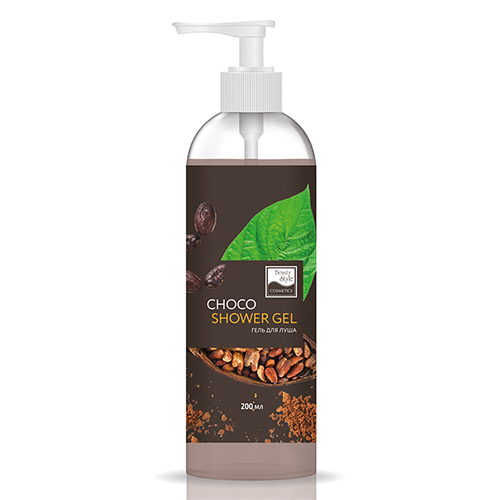 Бьюти Стайл Гель для душа Choco shower gel, 200 мл (Beauty Style, Choco, минерализация, лифтинг и питание)