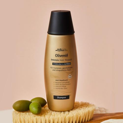 Медифарма Косметикс Шампунь для восстановления волос Intensiv, 200 мл (Medipharma Cosmetics, Olivenol), фото-6