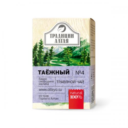 Натуральный травяной чай&quot; Таежный&quot;, 50 г (Алтэя, Травяные чаи)