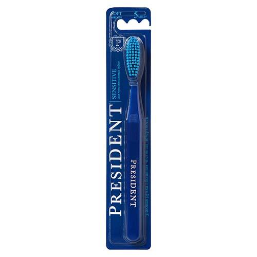 Президент Зубная щетка для чувствительных зубов, 1 шт (President, Sensitive)