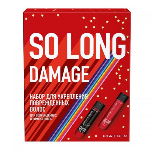 Матрикс Набор для защиты от повреждений Total Results So Long Damage (Шампунь So Long Damage, 300 мл + Кондиционер So Long Damage, 300 мл) (Matrix, So Long Damage)