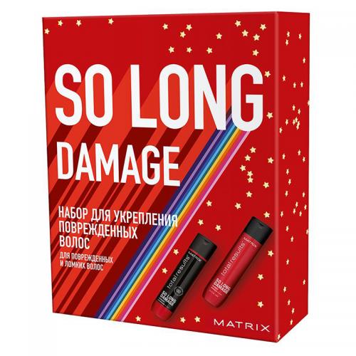 Матрикс Набор для защиты от повреждений Total Results So Long Damage (Шампунь So Long Damage, 300 мл + Кондиционер So Long Damage, 300 мл) (Matrix, So Long Damage), фото-3