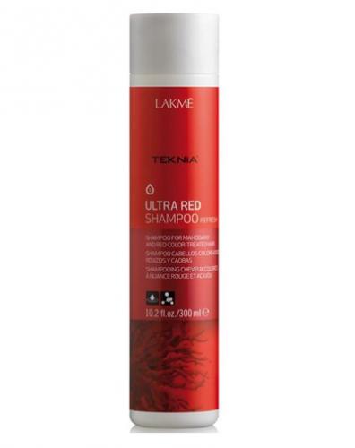 Лакме Ultra red Шампунь для поддержания оттенка окрашенных волос &quot;Красный&quot; 300 мл (Lakme, Teknia, Ultra red)