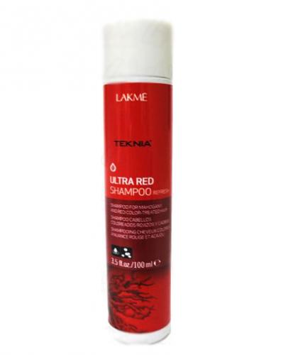 Лакме Ultra red Шампунь для поддержания оттенка окрашенных волос &quot;Красный&quot; 100 мл (Lakme, Teknia, Ultra red)