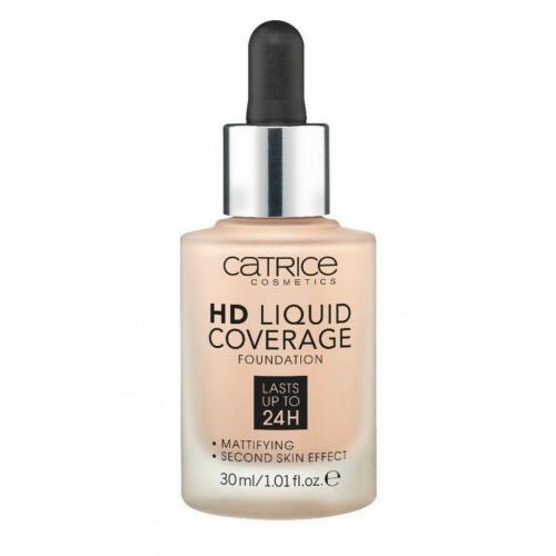 Тональная основа HD Liquid Coverage Foundation, 30 мл (Для лица)