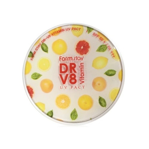 Фармстей Компактная пудра с витаминами SPF 50/PA++, 12 г*2 шт. (Farmstay, Для макияжа)
