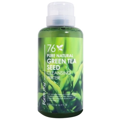 Фармстей Очищающая вода с экстрактом зеленого чая 500 мл (Farmstay, Для лица)