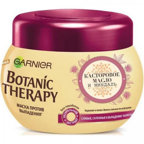 Гарньер Маска Касторовое масло и миндаль, 300 мл (Garnier, Botanic therapy)