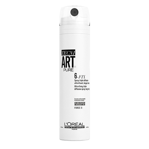 Лореаль Профессионель Спрей 6-Fix Pure для фиксации волос, 250 мл (L'Oreal Professionnel, Стайлинг, Tecni.Art)