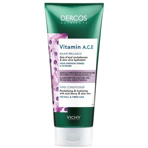 Виши Кондиционер для блеска волос Dercos Nutrients Vitamin, 200 мл (Vichy, Dercos Nutrients), фото-2
