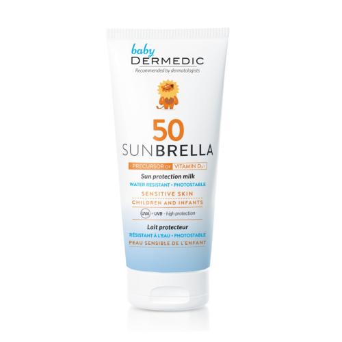 Дермедик Солнцезащитное молочко для детей SPF 50, 100 г (Dermedic, Sunbrella), фото-7