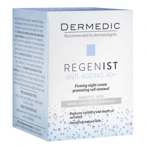 Дермедик Укрепляющий ночной крем для упругости кожи, 50 г (Dermedic, Regenist), фото-7