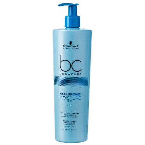 Мицеллярный очищающий кондиционер Micellar Cleansing Conditioner, 500 мл (BC Bonacure, Hyaluronic Moisture Kick), фото-2