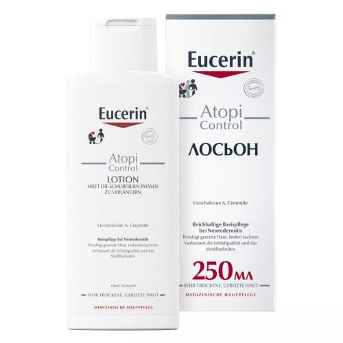 Эуцерин Лосьон для тела для взрослых, детей и младенцев, 250 мл (Eucerin, Atopi Control)