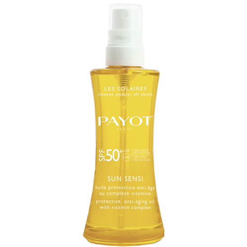 Пайо Защитное антивозрастное масло с комплексом витаминов для волос и тела SPF 50, 125 мл (Payot, Sun Sensi)