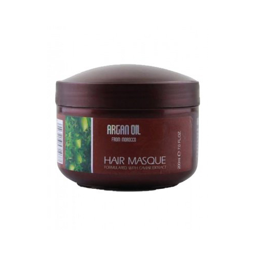 Жезатон Питательная увлажняющая маска для волос с маслом арганы и экстрактом икры  200 мл (Gezatone, Morocco Argan Oil)
