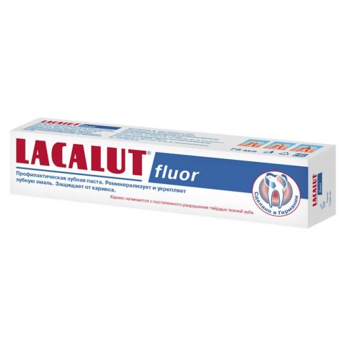 Лакалют Зубная паста fluor, 75 мл (Lacalut, Зубные пасты), фото-2