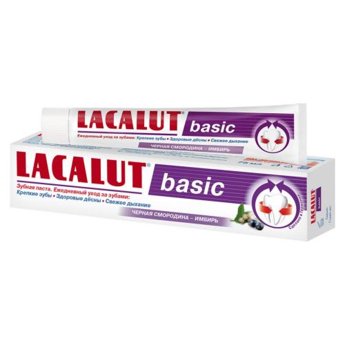 Зубная паста basic черная смородина-имбирь, 75 мл (Зубные пасты)