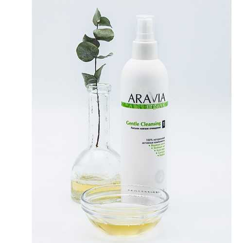 Аравия Профессионал Лосьон мягкое очищение Gentle Cleansing, 300 мл (Aravia Professional, Aravia Organic), фото-6