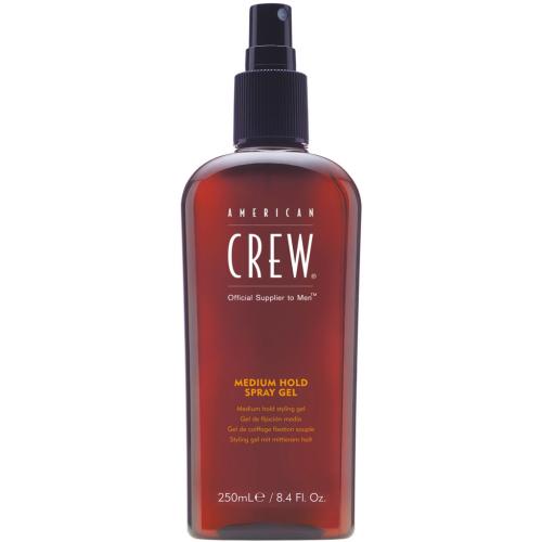 Американ Крю Спрей-гель для волос средней фиксации Medium Hold Spray Gel, 250 мл (American Crew, Styling)