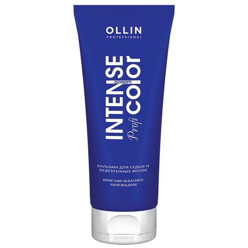 Оллин Бальзам для седых и осветленных волос Gray and bleached hair balsam, 200 мл (Ollin Professional, Окрашивание волос, Intense Profi Color)