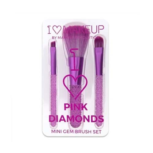 Набор кистей для макияжа Pink Diamonds Brush Kit (Аксессуары)
