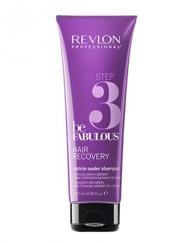 Ревлон Профессионал Восстановление волос Шаг 3 очищающий шампунь, запечатывающий кутикулу RP Be Fabulous, 250 мл (Revlon Professional, Be Fabulous)