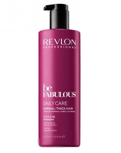 Ревлон Профессионал Ежедневный уход для нормальных/густых волос C.R.E.A.M. очищающий шампунь RP Be Fabulous, 1000 мл (Revlon Professional, Be Fabulous)