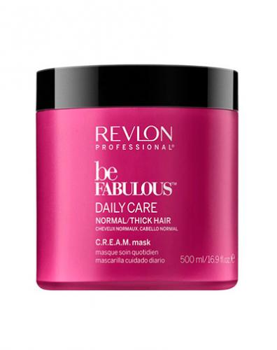 Ревлон Профессионал Ежедневный уход для нормальных/густых волос C.R.E.A.M. маска RP Be Fabulous, 500 мл (Revlon Professional, Be Fabulous)