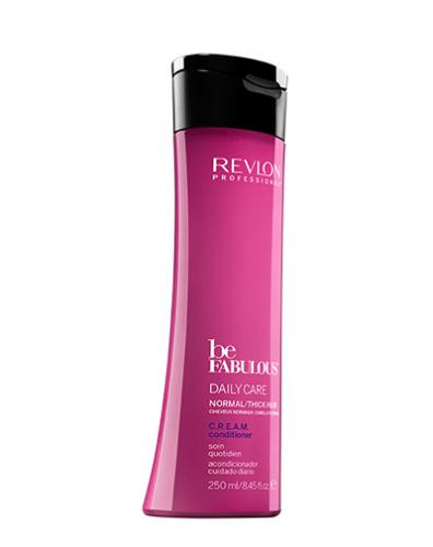 Ревлон Профессионал Очищающий шампунь ежедневный уход для нормальных/густых волос C.R.E.A.M. RP Be Fabulous 250 мл (Revlon Professional, Be Fabulous, Для густых и нормальных волос)