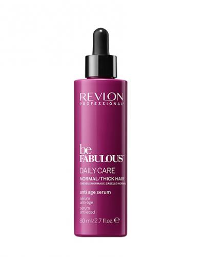 Ревлон Профессионал Антивозрастная сыворотка для ежедневного ухода для нормальных/густых волос, 80 мл (Revlon Professional, Be Fabulous, Для густых и нормальных волос)