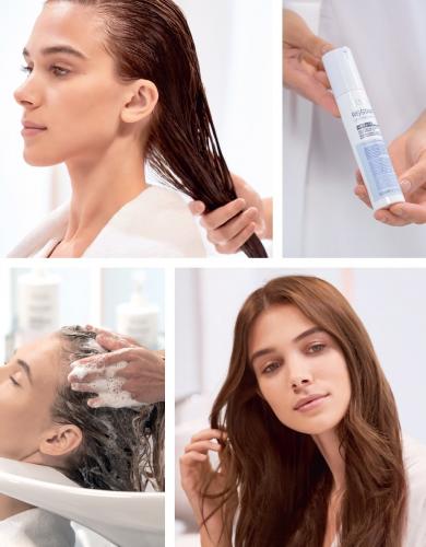 Ревлон Профессионал Мицеллярный шампунь для нормальных и сухих волос Moisture Micellar Shampoo, 250 мл (Revlon Professional, Restart, Hydration), фото-5