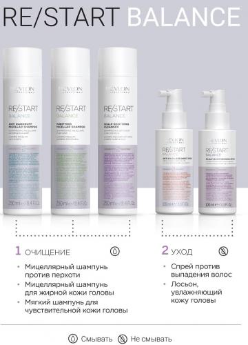 Ревлон Профессионал Лосьон, увлажняющий кожу головы Scalp Moisturizing Lotion, 100 мл (Revlon Professional, Restart, Balance), фото-6