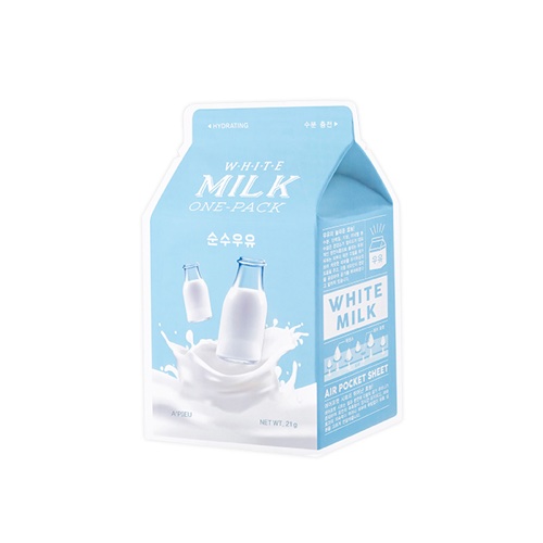 Молочная маска - молоко, 21гр (, A'pieu)