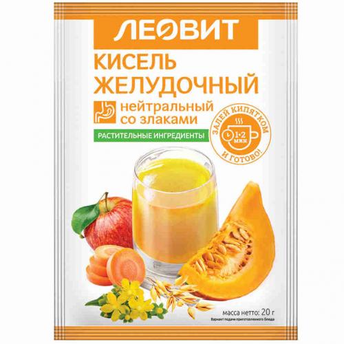 Кисель желудочный нейтральный, 20 г (Леовит, Леовит)