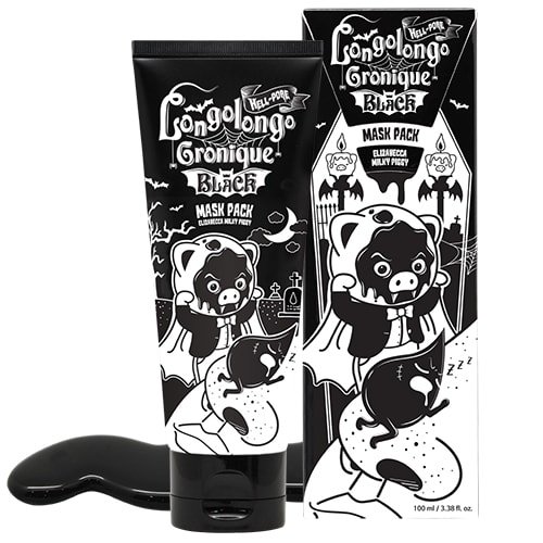 Елизавекка Маска-плёнка Longolongo Gronique Black Mask Pack, 100 мл (Elizavecca, Milky Piggy, Hell-Pore)