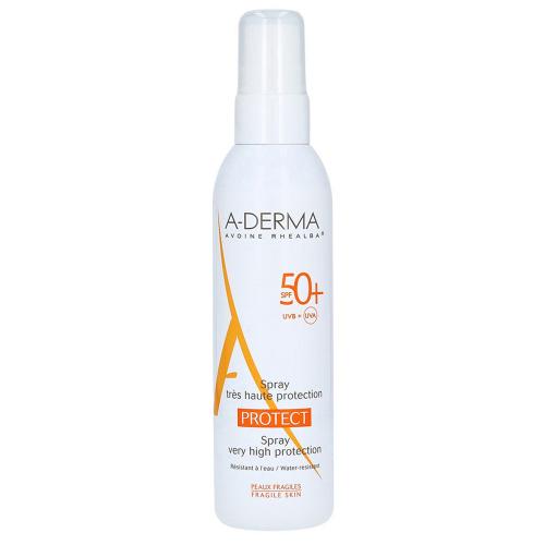 Адерма Cолнцезащитный спрей &quot;Protect&quot; SPF 50+, 200 мл (A-Derma, Protect)