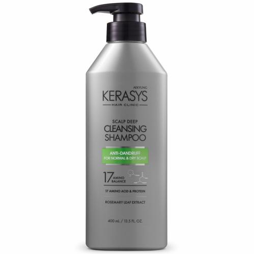 Керасис Шампунь против перхоти для нормальных и сухих волос Anti-Dandruff, 600 мл (Kerasys, Scalp Care, Deep Cleansing)