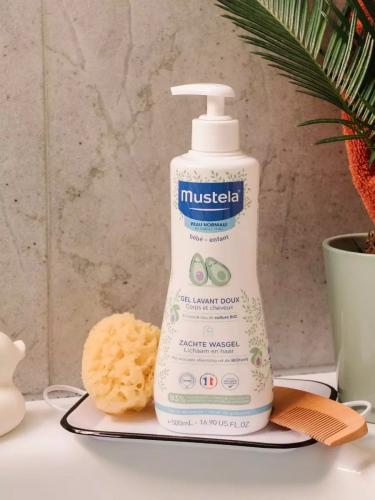 Мустела Гель для мытья для детей с первых дней жизни, 500 мл (Mustela, Bebe - время купаться), фото-3