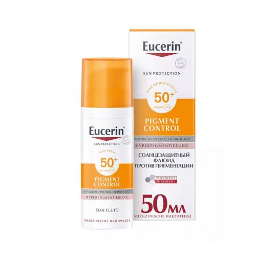 Эуцерин Солнцезащитный флюид против пигментации SPF 50+, 50 мл (Eucerin, SUN Protection)