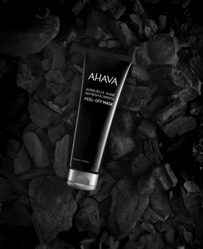 Ахава Маска-пленка для обновления и выравнивания тона кожи Dunaliella Algae Refresh Smooth Peel-Off Mask, 125 мл (Ahava, Mineral mud masks), фото-2
