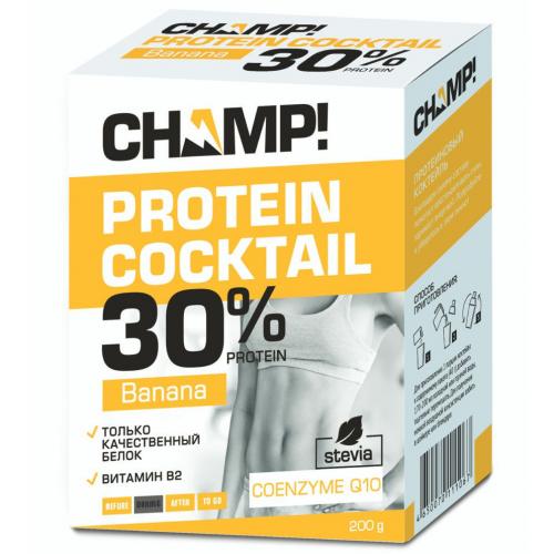 Коктейль &quot;Champ&quot; протеиновый банановый, 5 шт*40 г ()