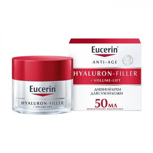 Эуцерин Крем для дневного ухода за сухой кожей SPF 15, 50 мл (Eucerin, Hyaluron-Filler + Volume-Lift)