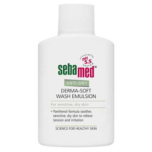 Себамед Эмульсия очищающая мягкая Derma-Soft Wash Emulsion, 200 мл (Sebamed, Anti-Dry)