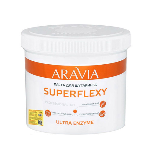 Аравия Профессионал Паста для шугаринга Superflexy Ultra Enzyme, 750 г (Aravia Professional, Aravia Professional)