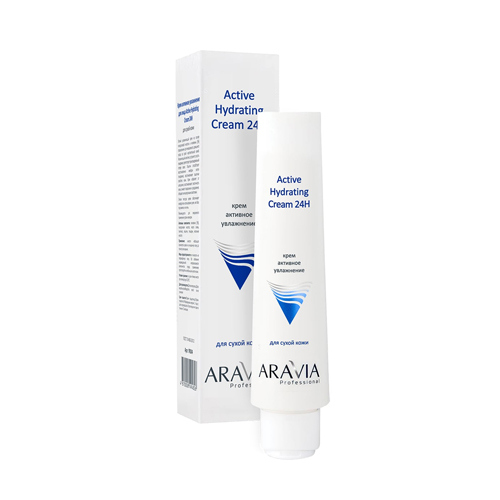 Аравия Профессионал Крем для лица активное увлажнение Active Hydrating Cream 24H, 100 мл (Aravia Professional, Aravia Professional, Уход за лицом)