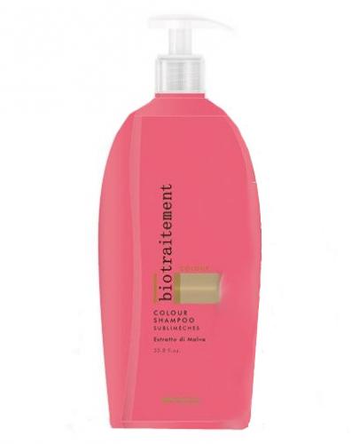 Брелил Профессионал Шампунь для нейтрализации желтизны волос Brelil Colour Shampoo Sublimeches 1000 мл (Brelil Professional, Biotreatment, Colour)