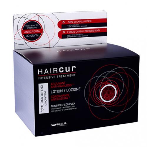 Брелил Профессионал Лосьон против выпадения волос со стволовыми клетками и капиксилом, 10х6 мл (Brelil Professional, Haircur)