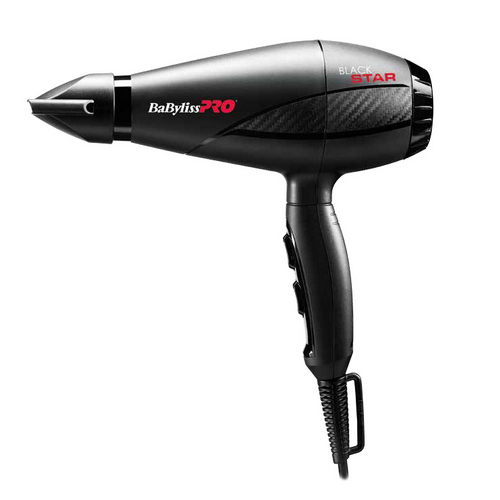 Бэбилисс Профессиональный фен Black star BAB6200E, 2000W, 2 насадки (Babyliss, Фены)